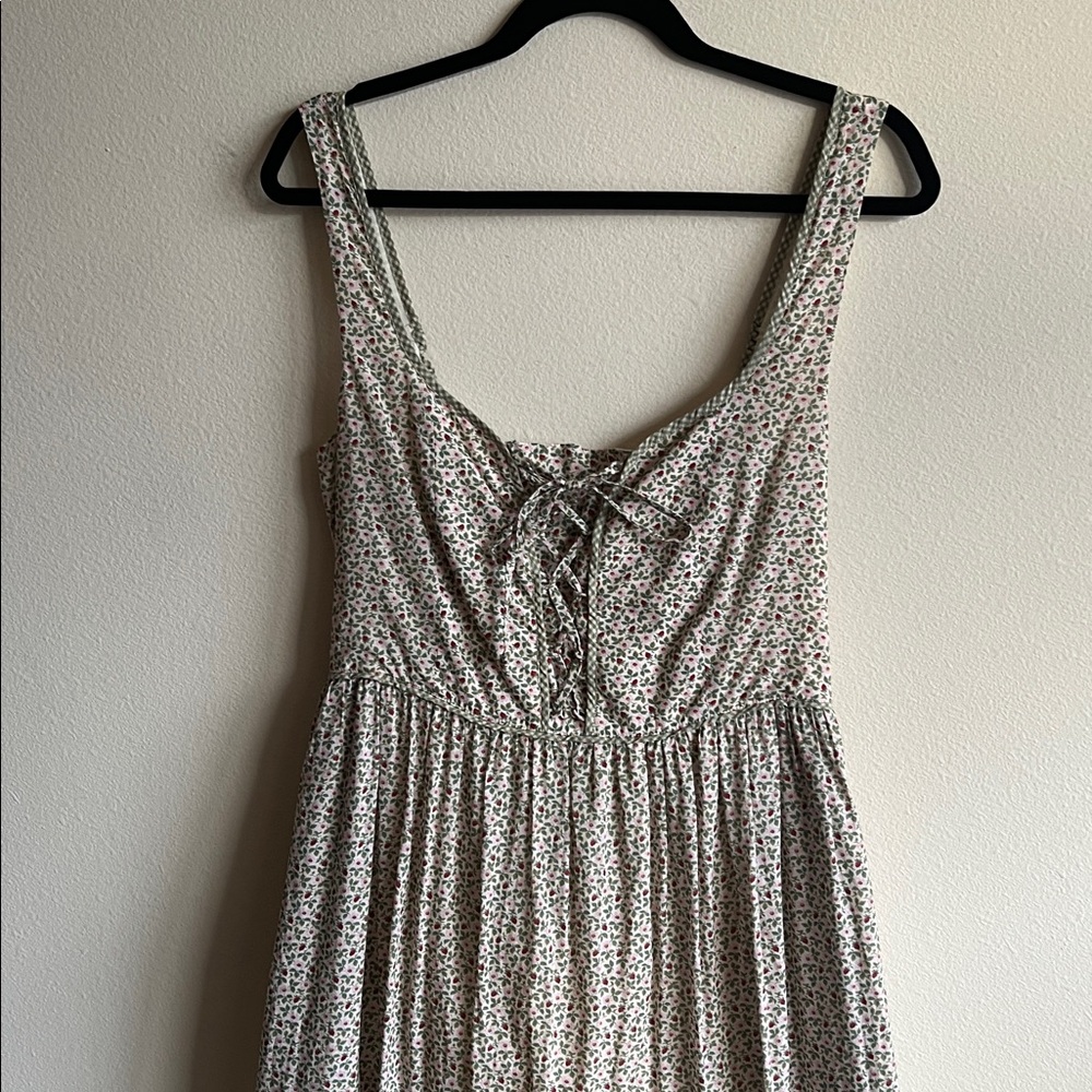 Christy Dawn Adele Dress Creme Strawberry - Picture 8 of 9